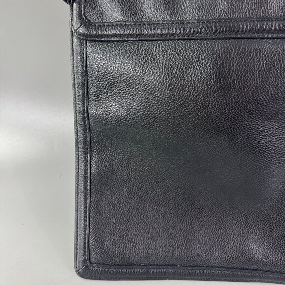 Tory Burch Black Leather Slim Shoulder/Crossbody Bag - Picture 6 of 15